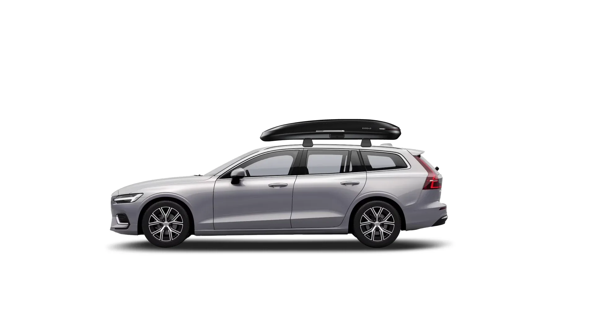 Бокс на крышу Volvo V60 — ENROAD Nomadix Pro XL Slim 400