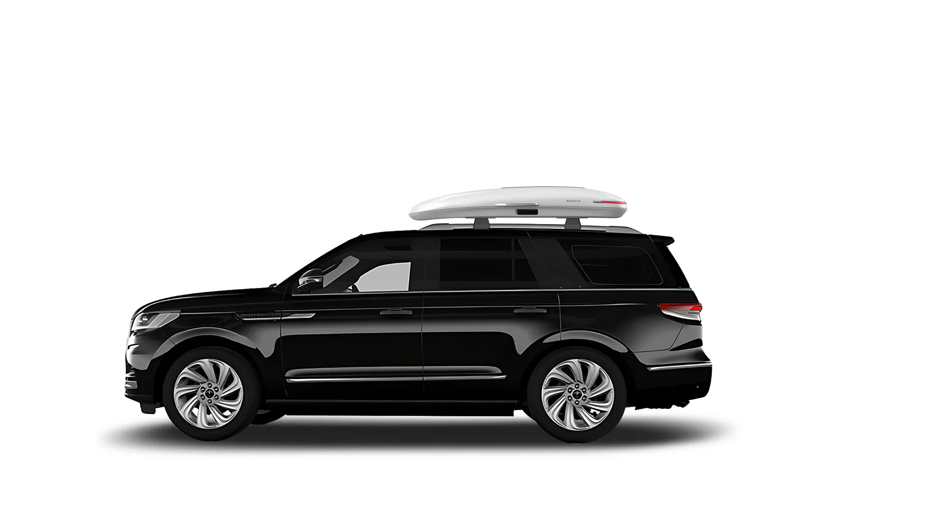Бокс на крышу Lincoln Navigator — ENROAD Nomadix Pro XL Slim 400-E