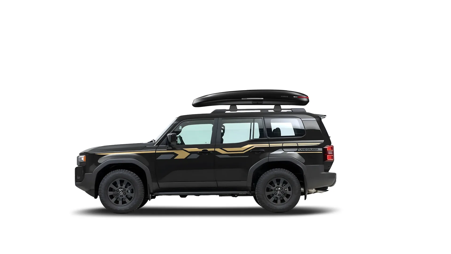 Бокс на крышу Toyota Prado — ENROAD Nomadix Pro XXL Slim 450-E
